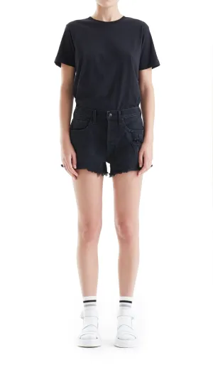 AGOLDE - Parker Vintage Cut-Off Short in Zero