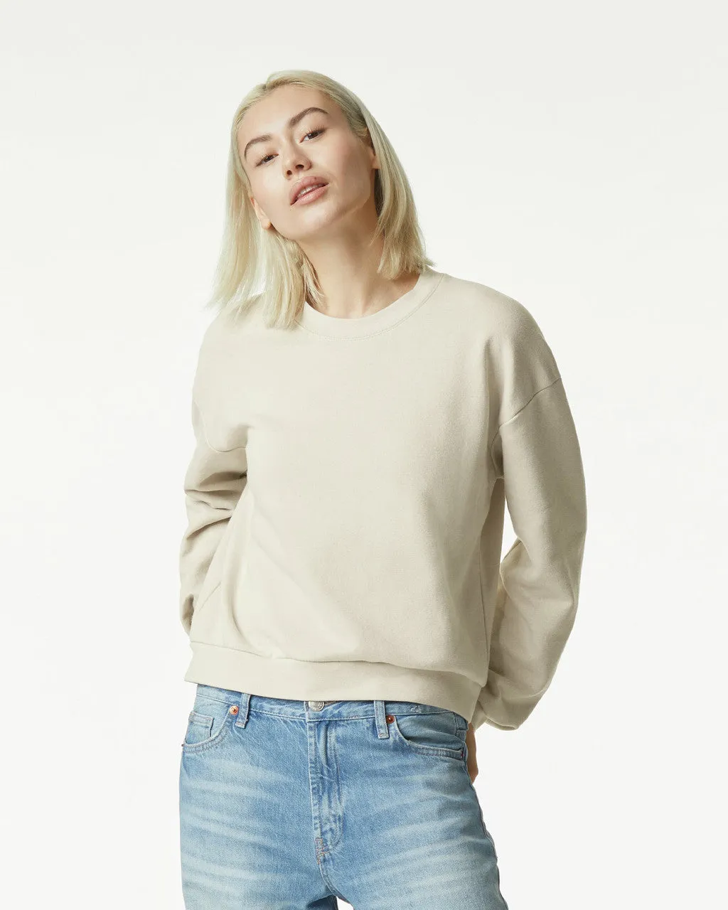 American Apparel Ladies Reflex Crewneck Sweatshirt (RF494)