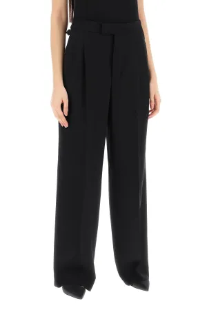 Ami paris tailored wide-leg trousers