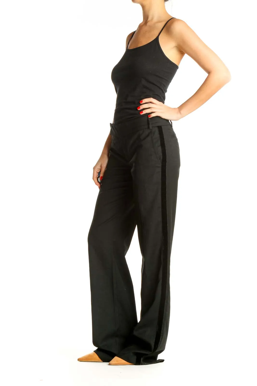 Black Casual Trousers