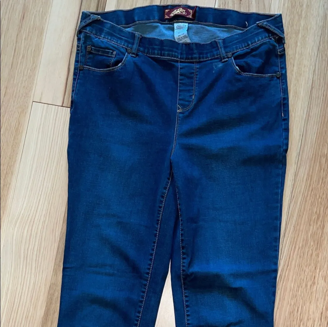 Blue Jeans Pull-On Skinny One Zone Size M