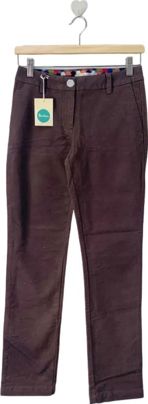 Boden Brown Slim Fit Trousers UK 12L