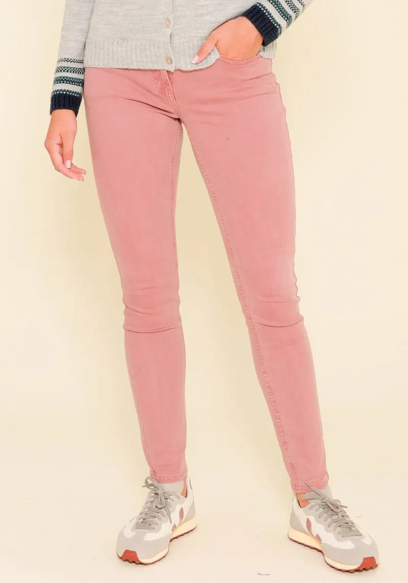 Brakeburn Ladies Slim Fit Trousers - Pink