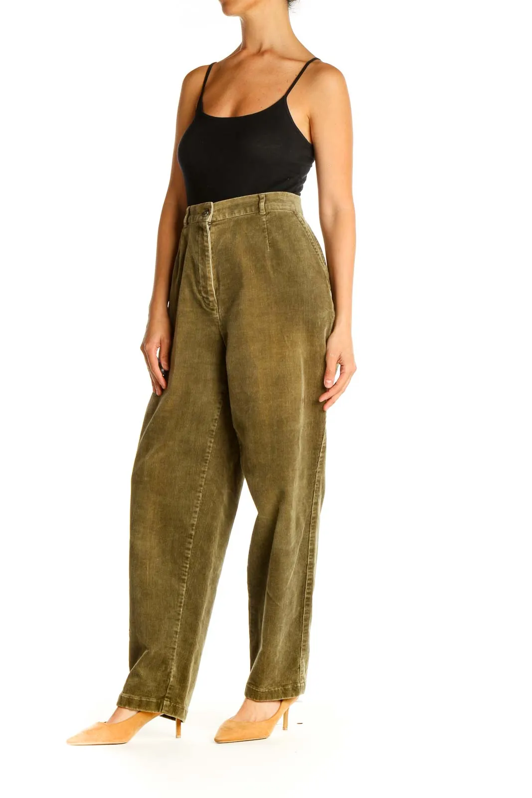 Brown Casual Trousers