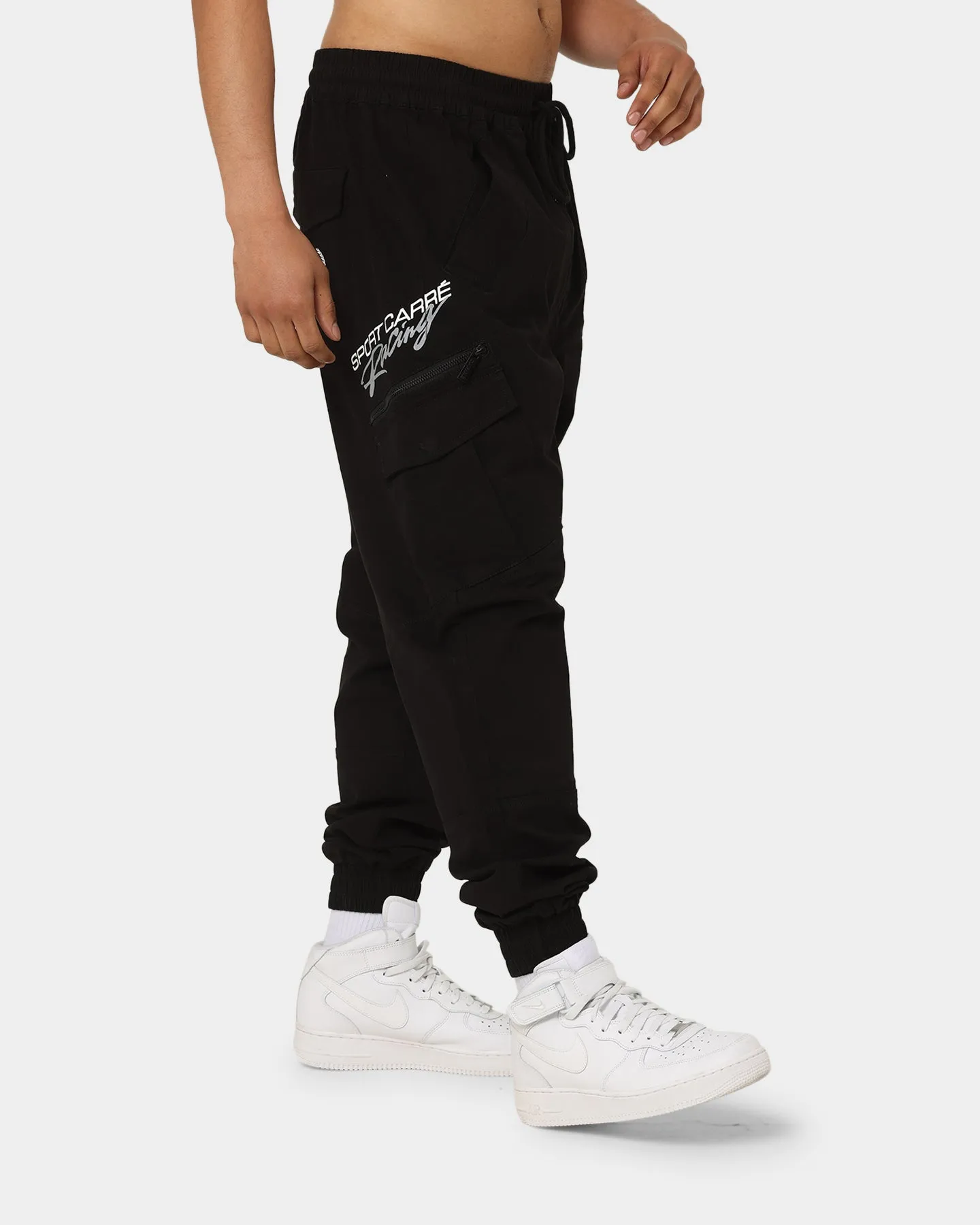 Carre Automobile Evo Cargo Joggers Black