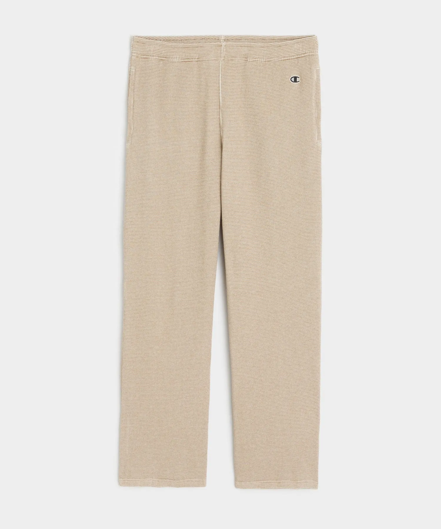 Champion Oversized Waffle Sweatpants in Camel