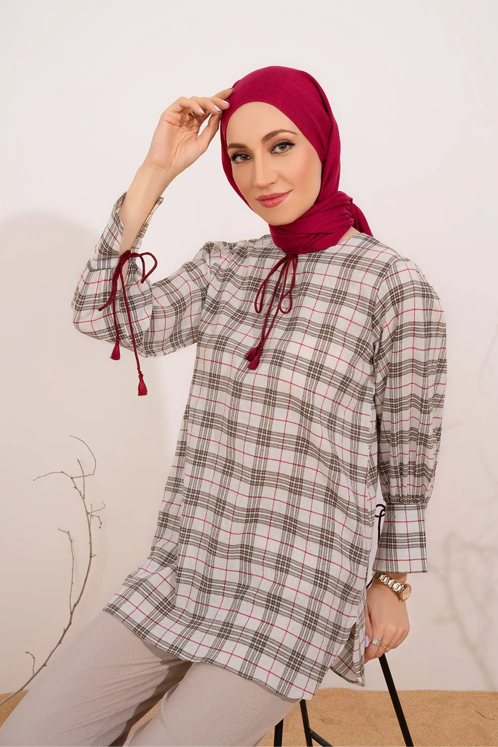 Checkered Tunic