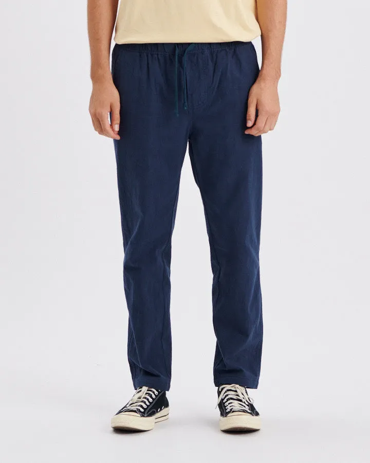 Cruiser Linen Pant - Blue