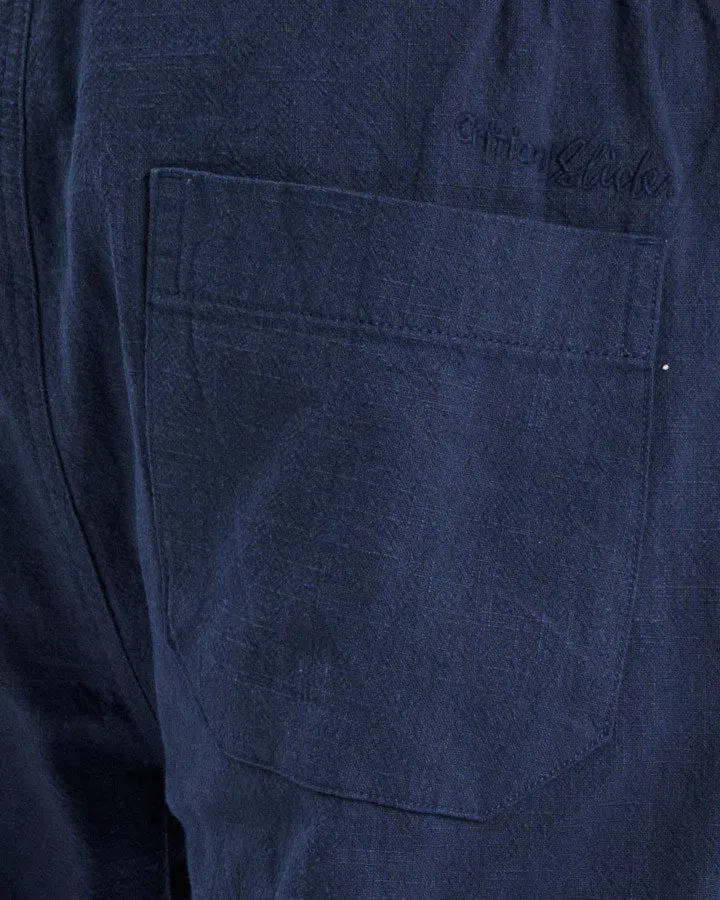 Cruiser Linen Pant - Blue