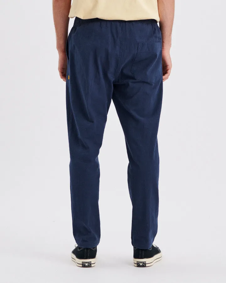 Cruiser Linen Pant - Blue