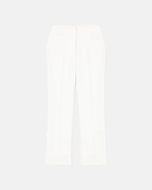 Erinna - Tailored Slim-Leg Trousers - Off White