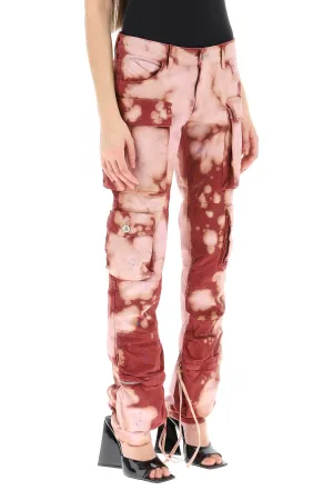 essie' slim-fit tie-dye cargo pants