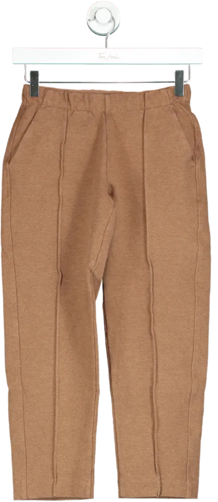 Everlane Brown Trousers UK XXS