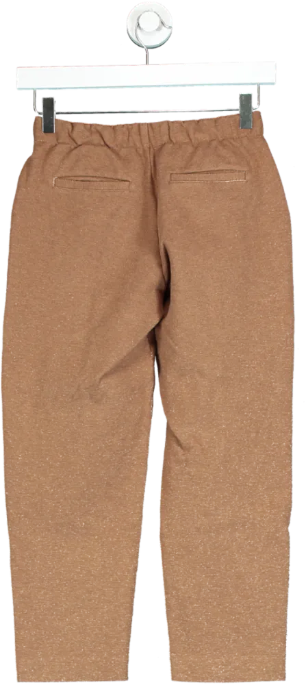 Everlane Brown Trousers UK XXS