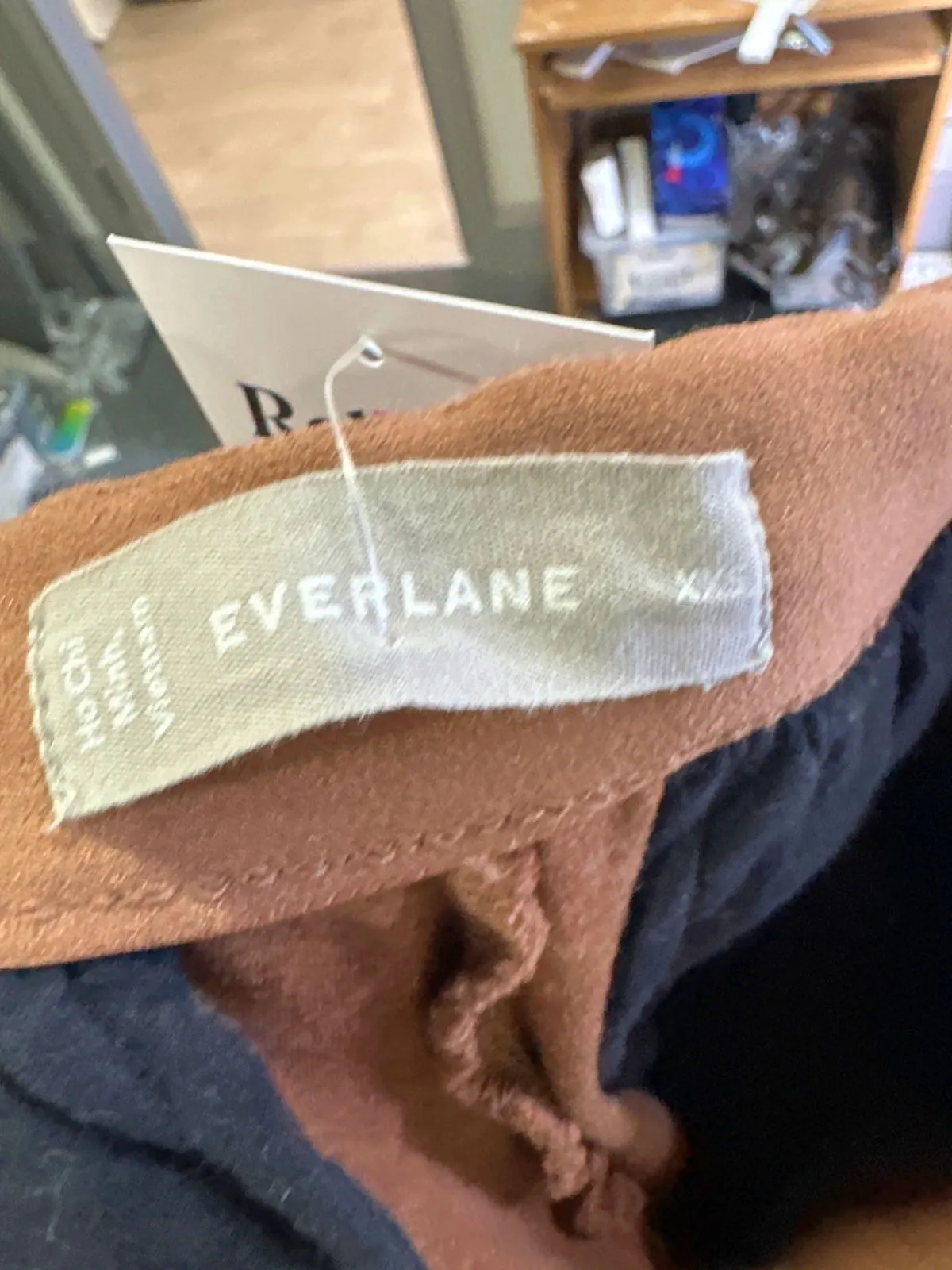 Everlane Brown Trousers UK XXS