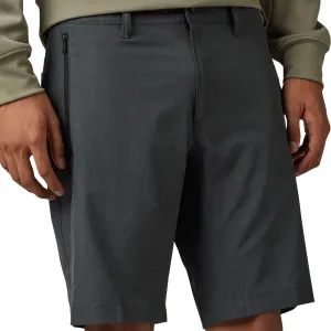 Fox Racing  Mens Heather Black Machete Tech Short 4.0 Versitile Active Quick Dry