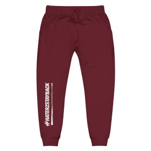 #HaterzStayBack Men's Sweatpants (Maron)