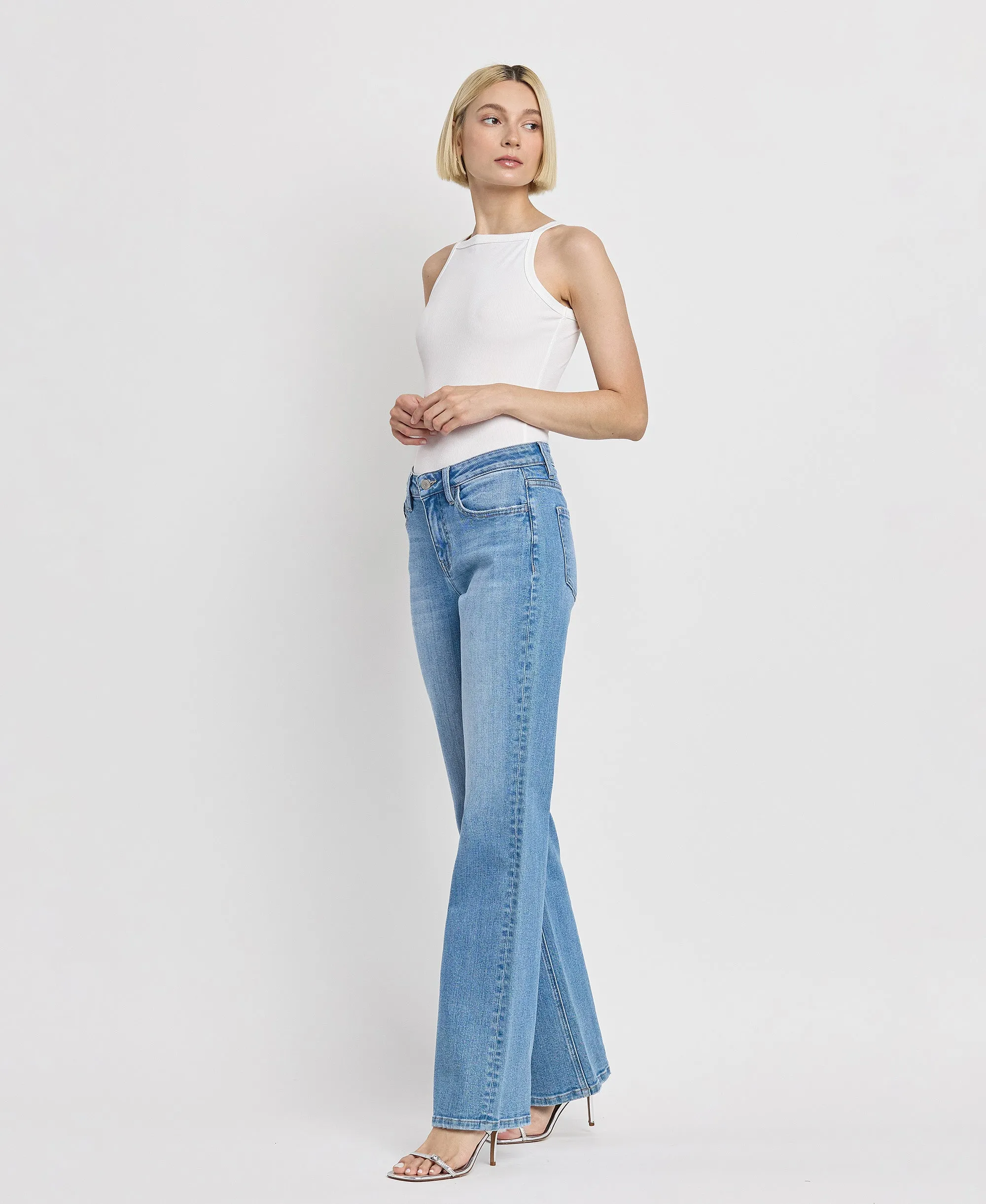 Impassioned - High Rise Vintage Flare Jeans