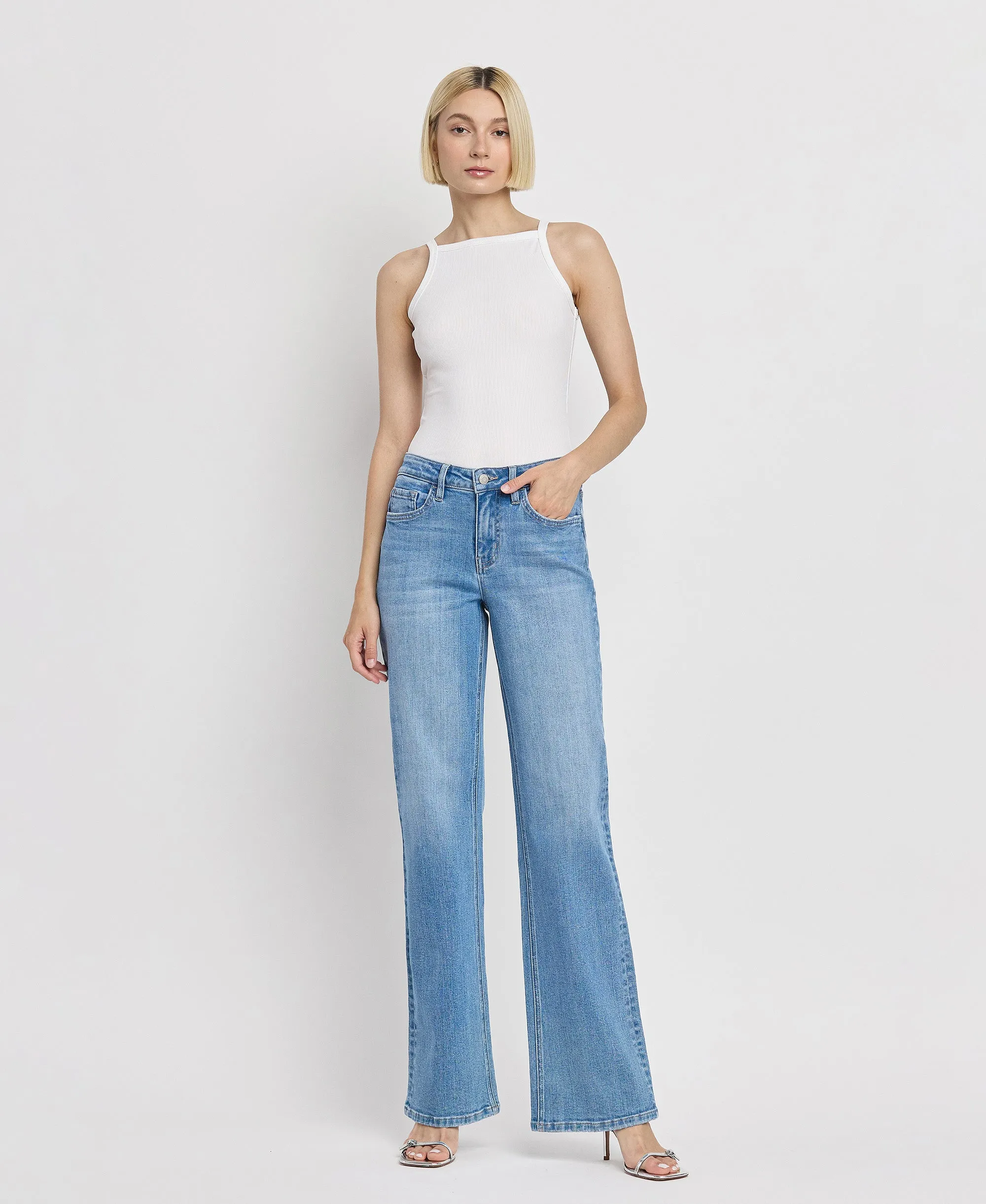 Impassioned - High Rise Vintage Flare Jeans