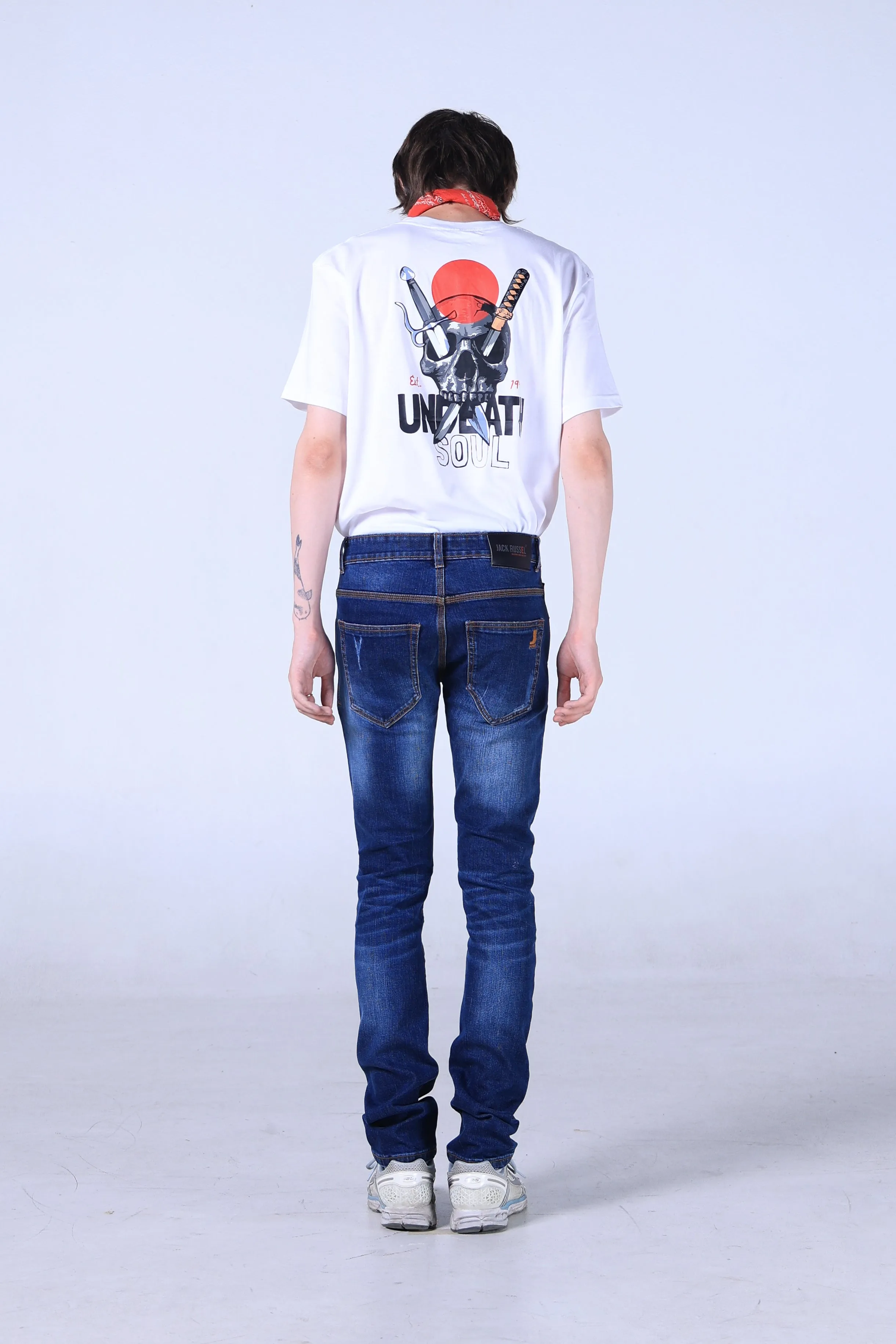 Jack Russel - Men Jeans - Handwerk J-509/R Slim Fit Ocean Dark Blue