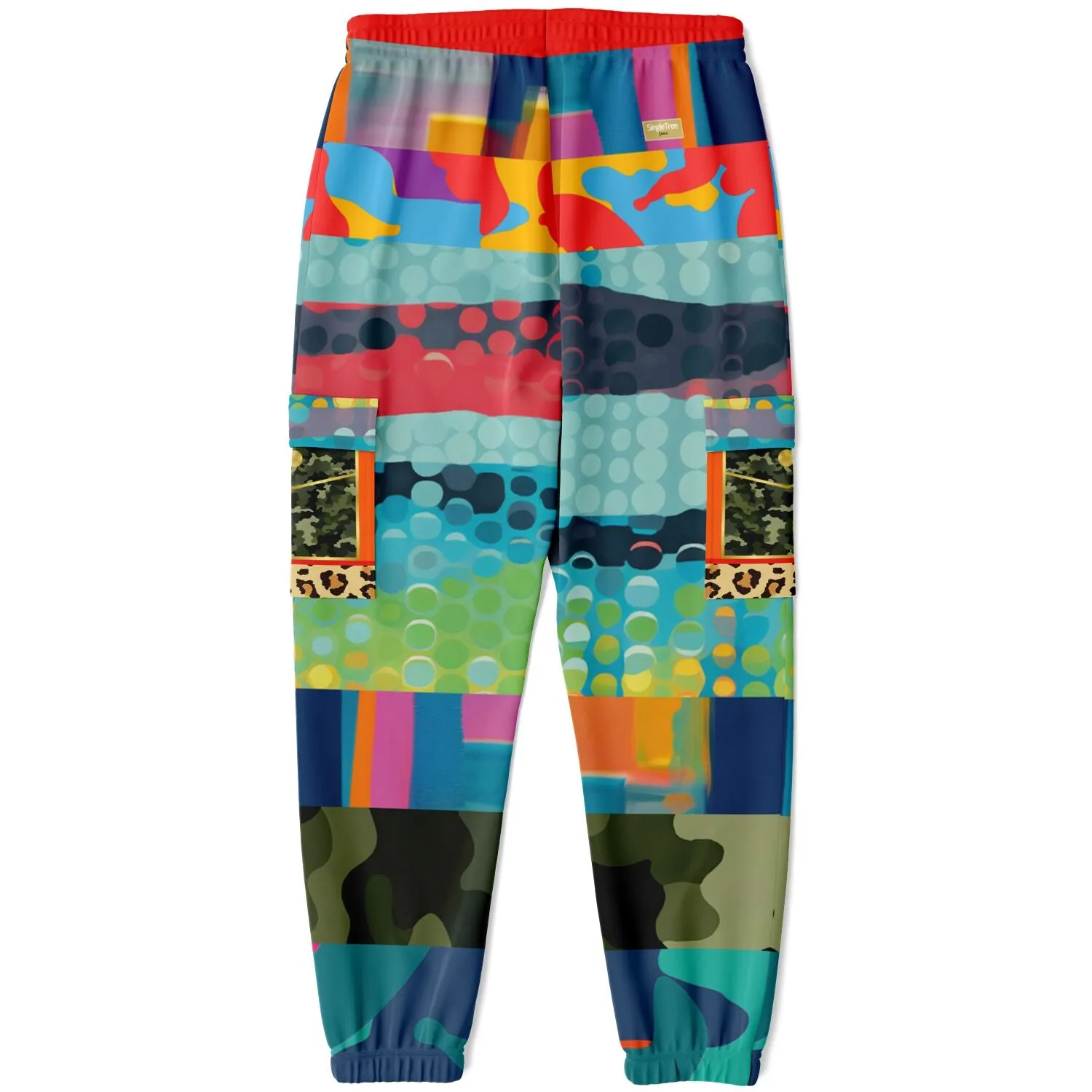 Jamaica Lies in Paradise Eco-Poly Unisex Cargo Joggers