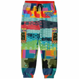 Jamaica Lies in Paradise Eco-Poly Unisex Cargo Joggers