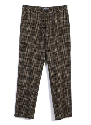 KEN | Wide Cut Trousers | Checkered