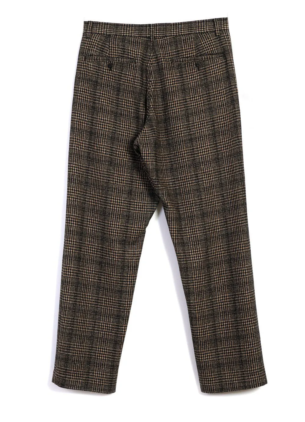 KEN | Wide Cut Trousers | Checkered