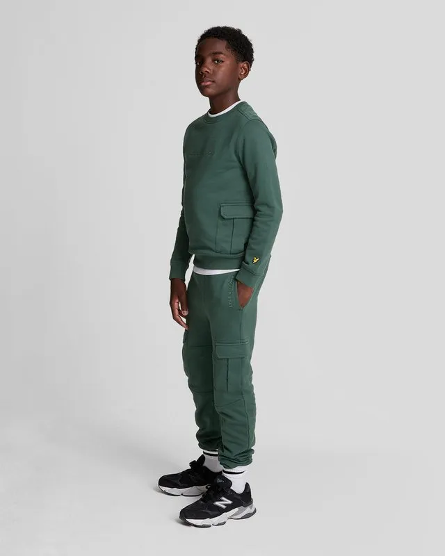 Kids Cuffed Cargo Jogger