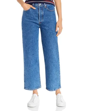 LEVIS PREMIUM: RIBCAGE HIGH WAISTED STRAIGHT LEG JEANS GEORGIE