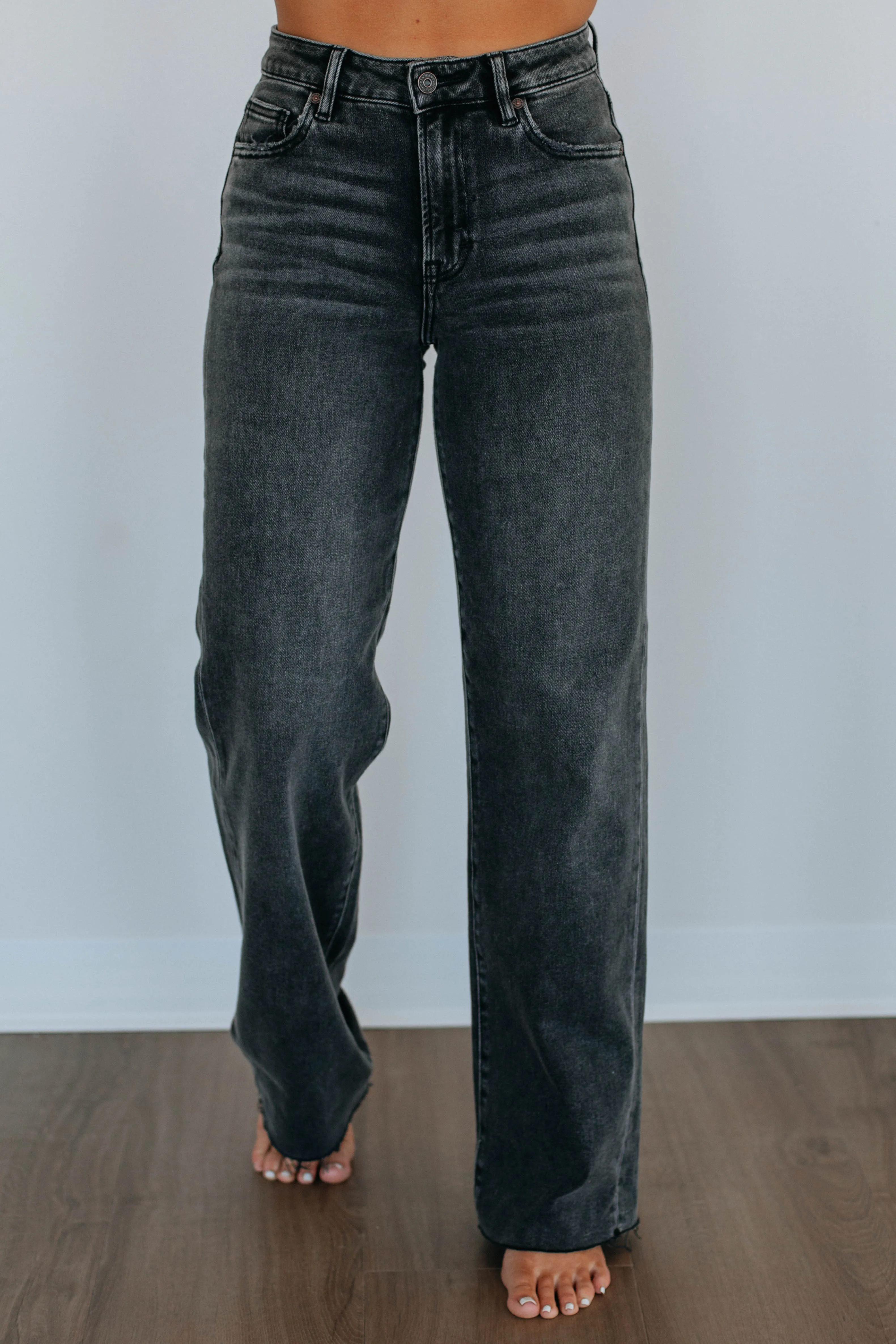 Logan Hidden Jeans - Vintage Black