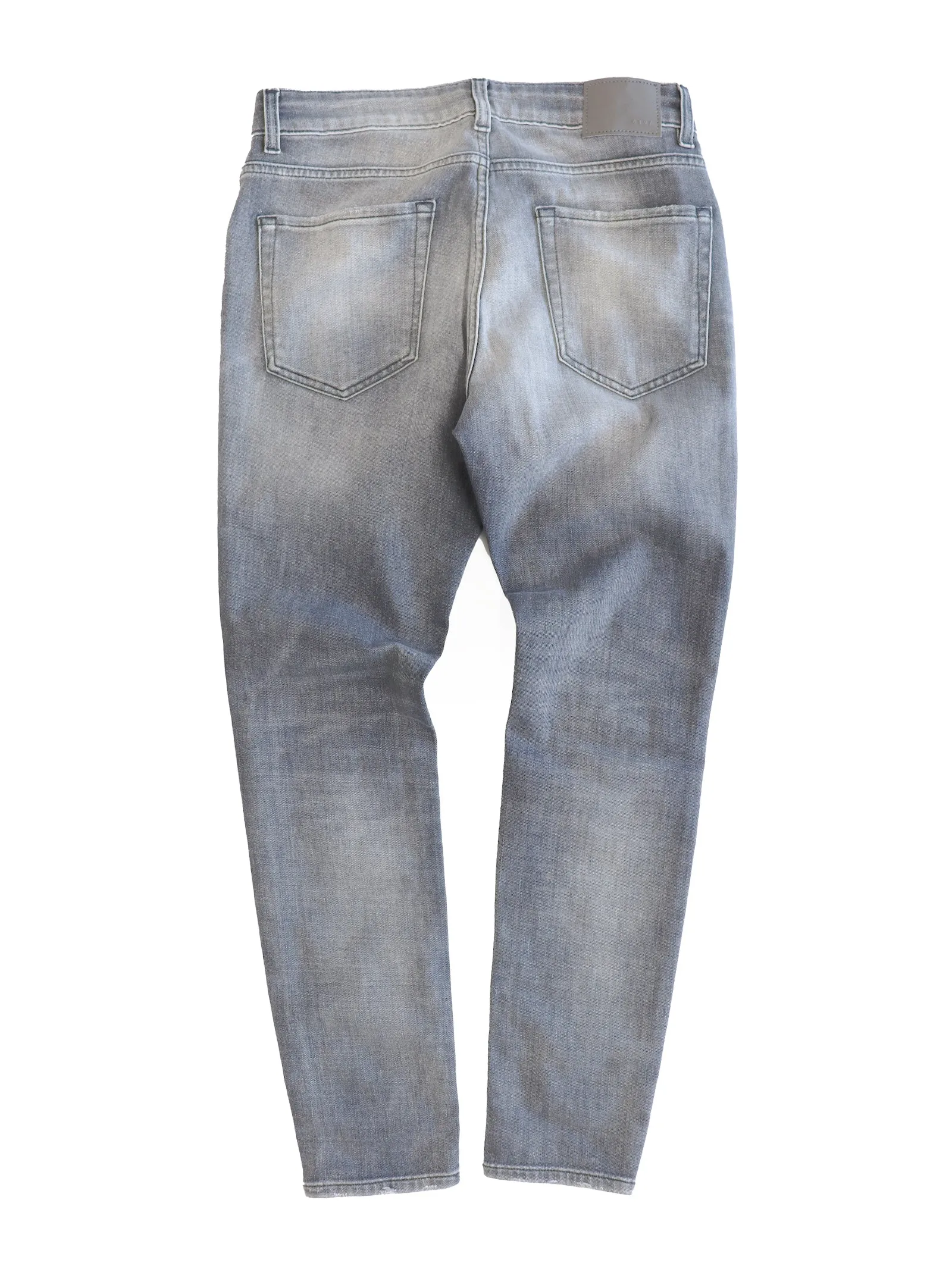 Mini Skinny in Stone Wash Grey