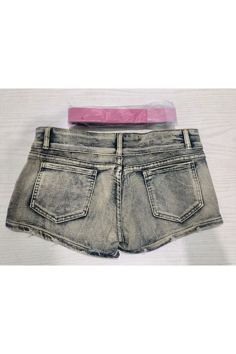 PF0311 Vintage Denim Hot Shorts