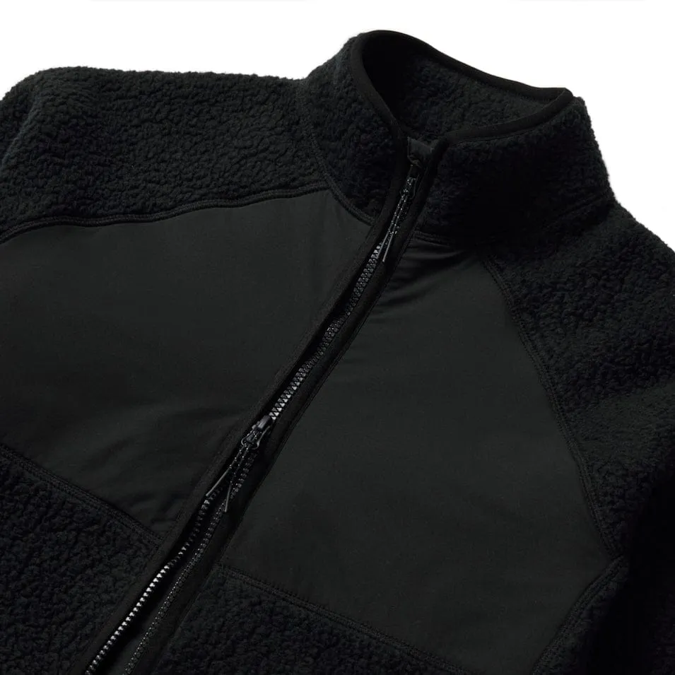 POLARTEC® FULL-ZIP FLEECE OFF BLACK