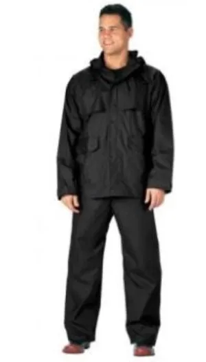 Rothco Mens 2 Piece Microlite PVC Rainsuit