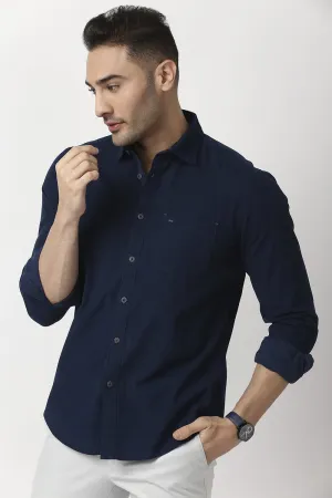 Slim Fit Cotton Corduory Shirt