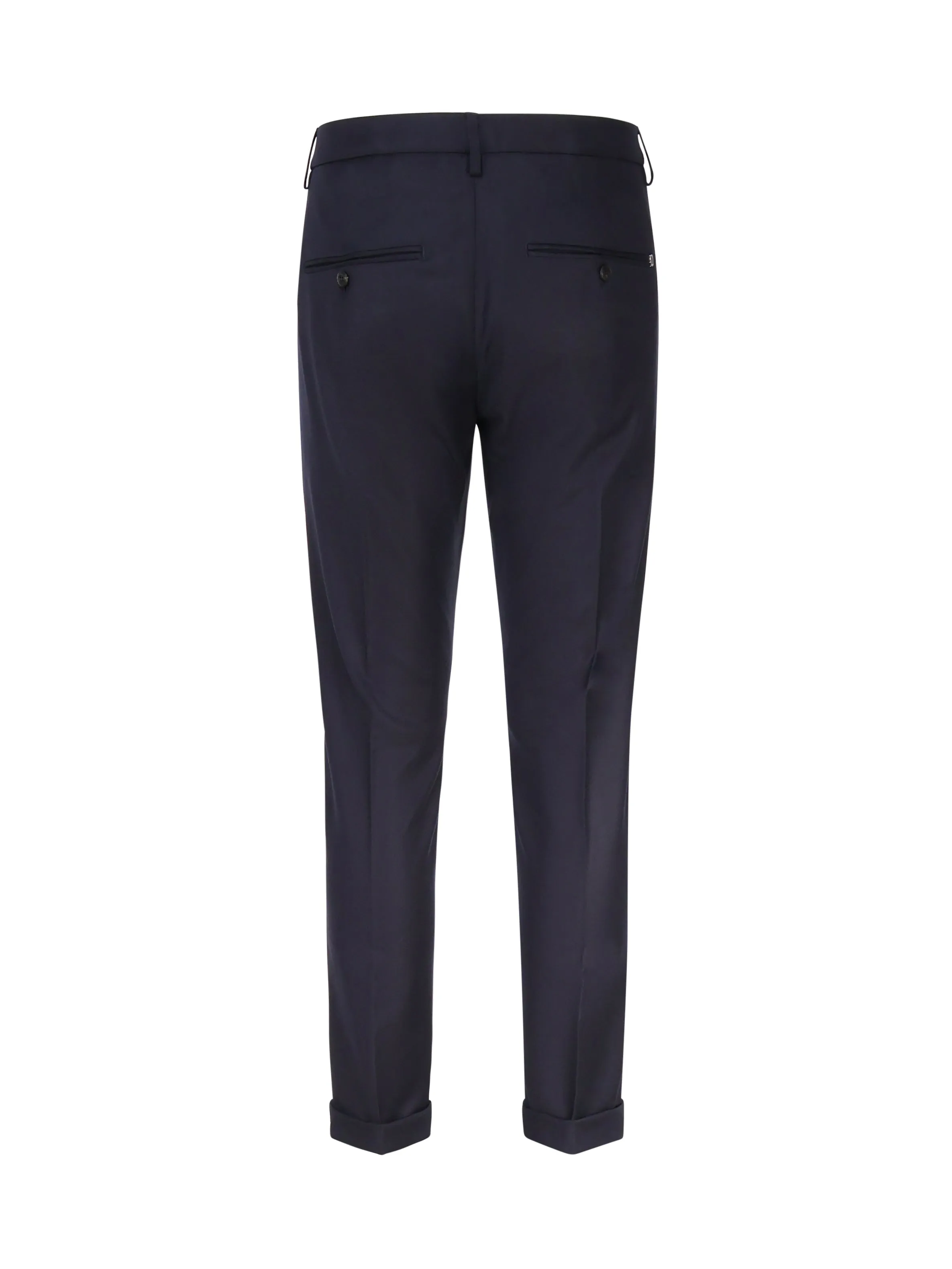 Slim Fit Virgin Wool Trousers