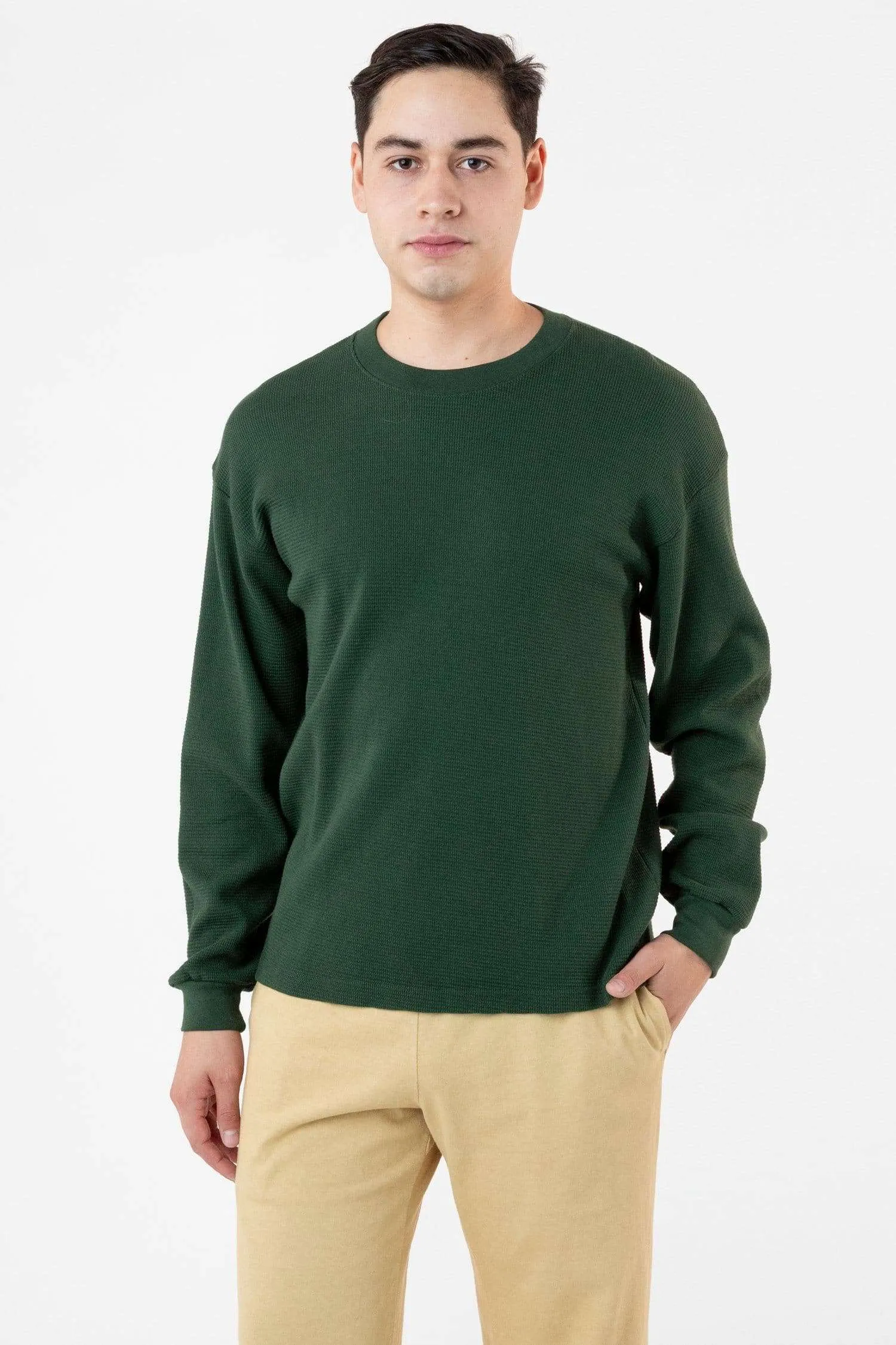 TX407GD - Long Sleeve Heavy Thermal Crew Neck