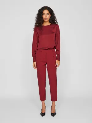 VIVARONE Trousers - Cabernet