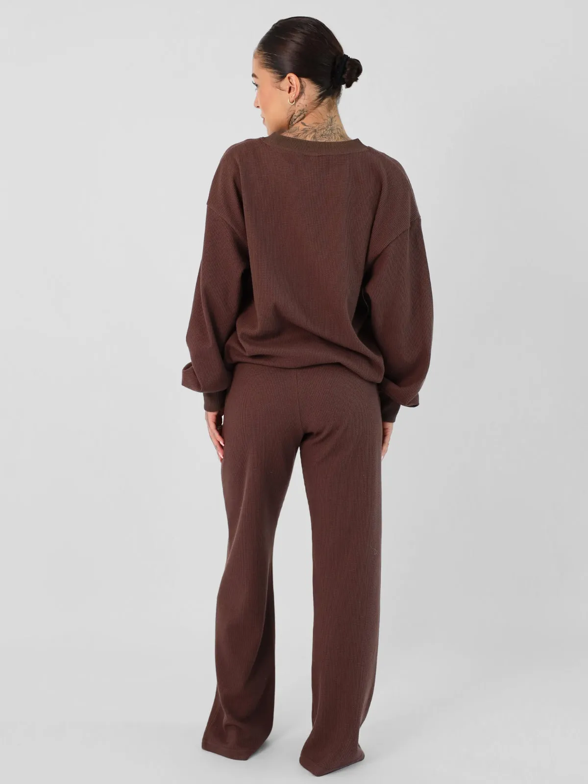 Waffle Lounge Relaxed Sweatpants