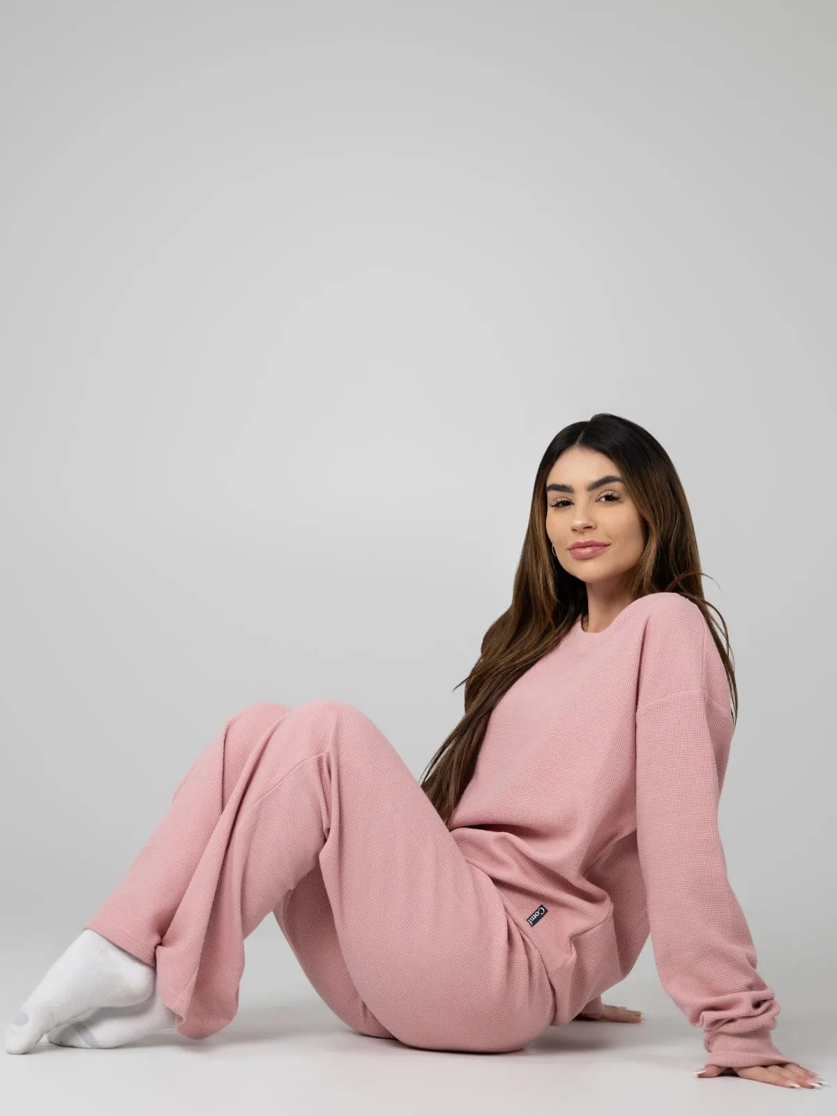 Waffle Lounge Relaxed Sweatpants