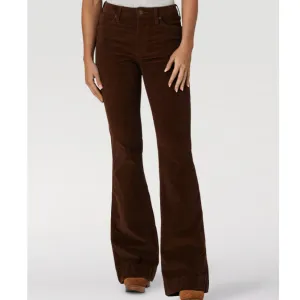 Wrangler Retro Women's High Rise Corduroy Trouser Jean in Brooke